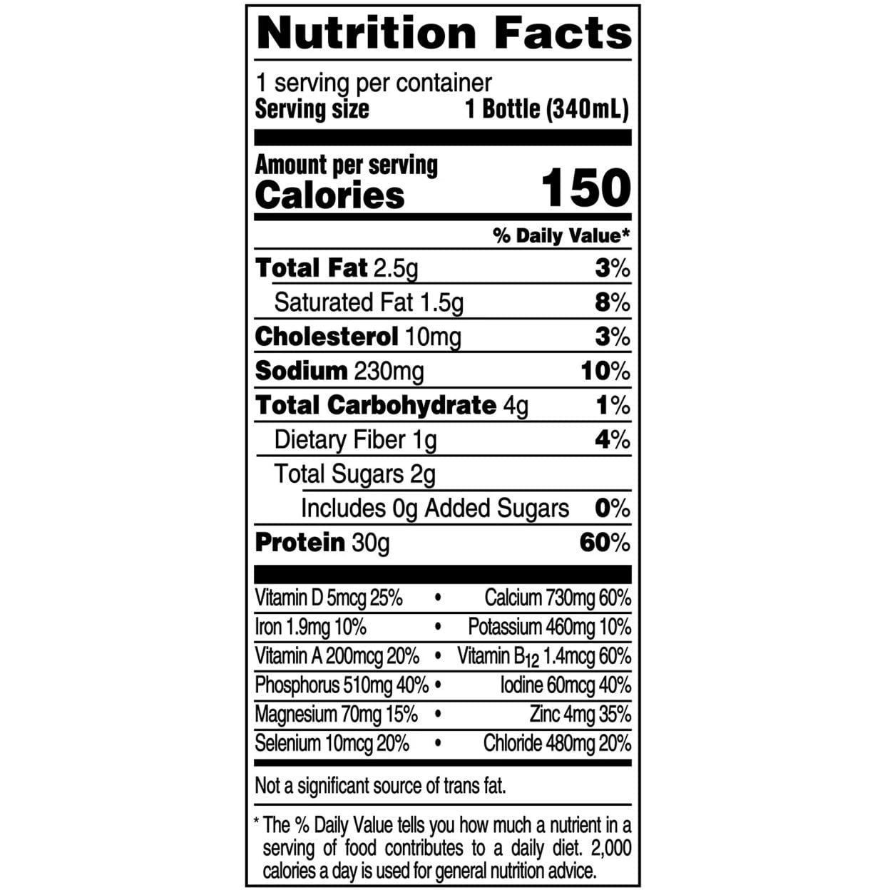 Fairlife Nutrition Plan 30g Protein Shake, Chocolate, 11.5 fl. oz., 12 pk - Image 3