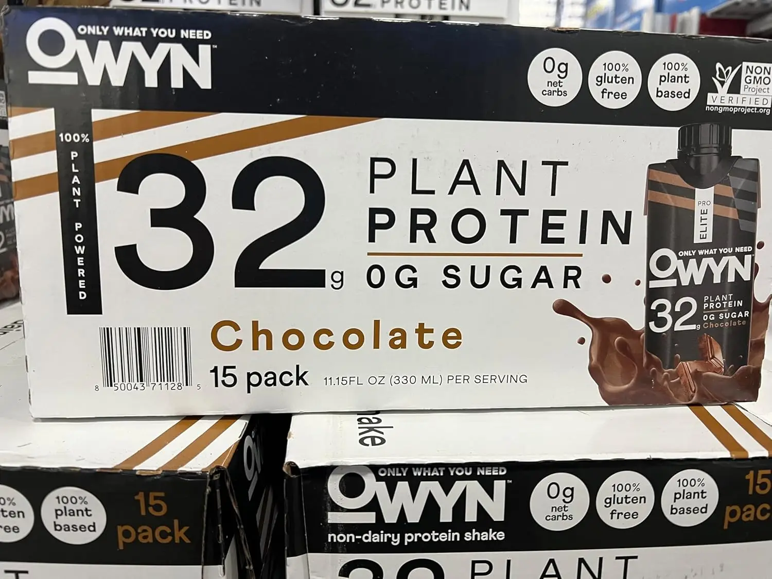 OWYN Pro Elite Vegan High Protein Keto Shake, 32g Protein, 9 Amino Acids, Omega-3, Prebiotics - Image 3
