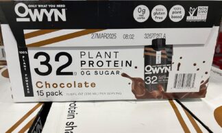 OWYN Pro Elite Vegan High Protein Keto Shake, 32g Protein, 9 Amino Acids, Omega-3, Prebiotics