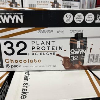 OWYN Pro Elite Vegan High Protein Keto Shake, 32g Protein, 9 Amino Acids, Omega-3, Prebiotics